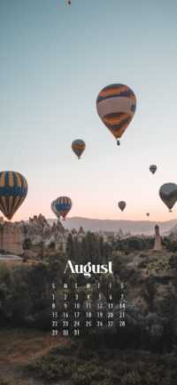 2021 August Calendar Wallpaper 4