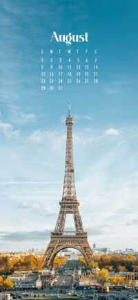 2021 August Calendar Wallpaper 3