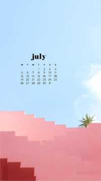 2021 July Calendar Wallpaper 1