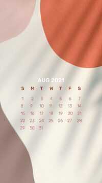 August 2021 Calendar Wallpaper 6