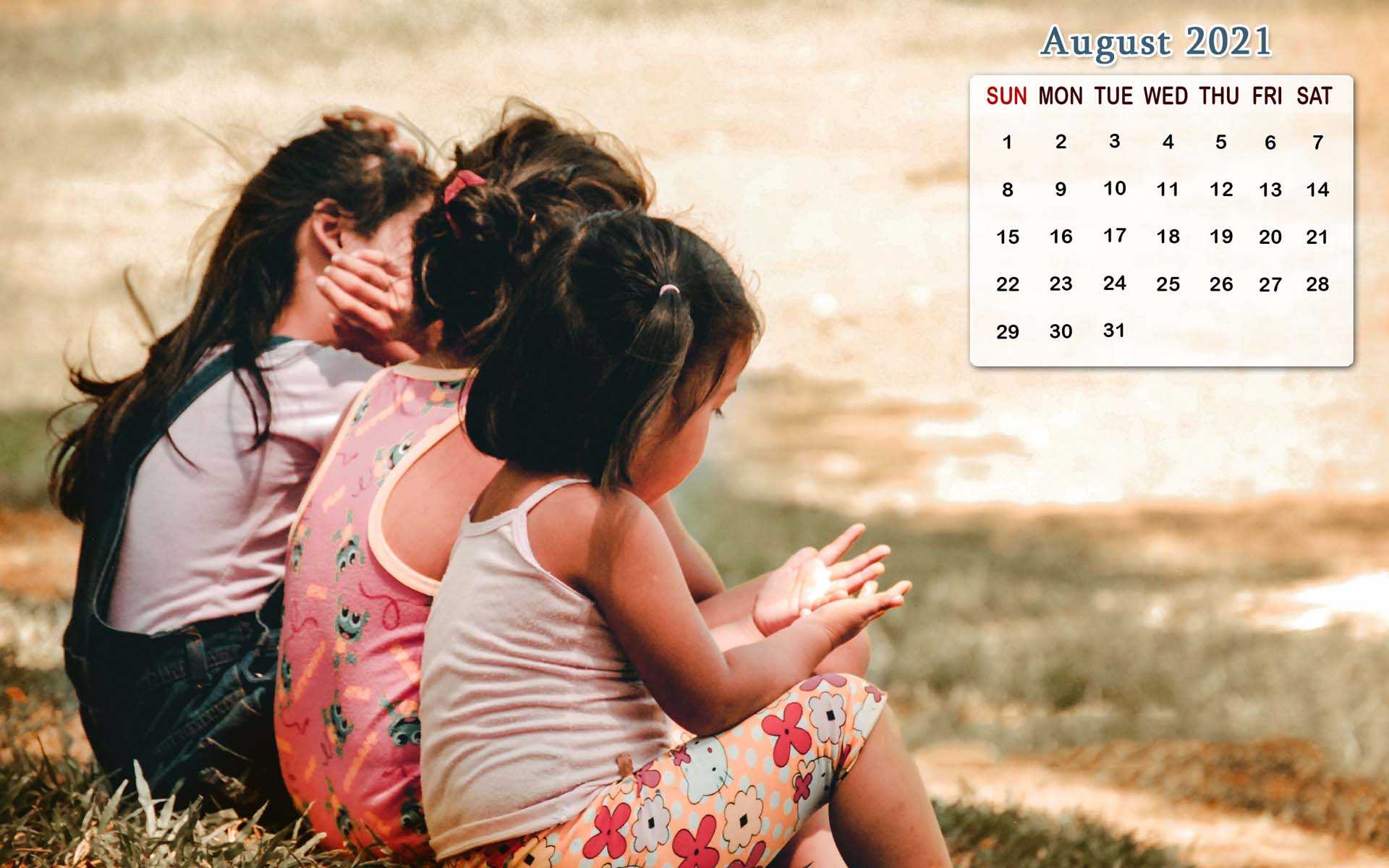 August 2021 Calendar Wallpaper 1