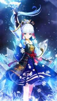 Ayaka Wallpaper iPhone 3