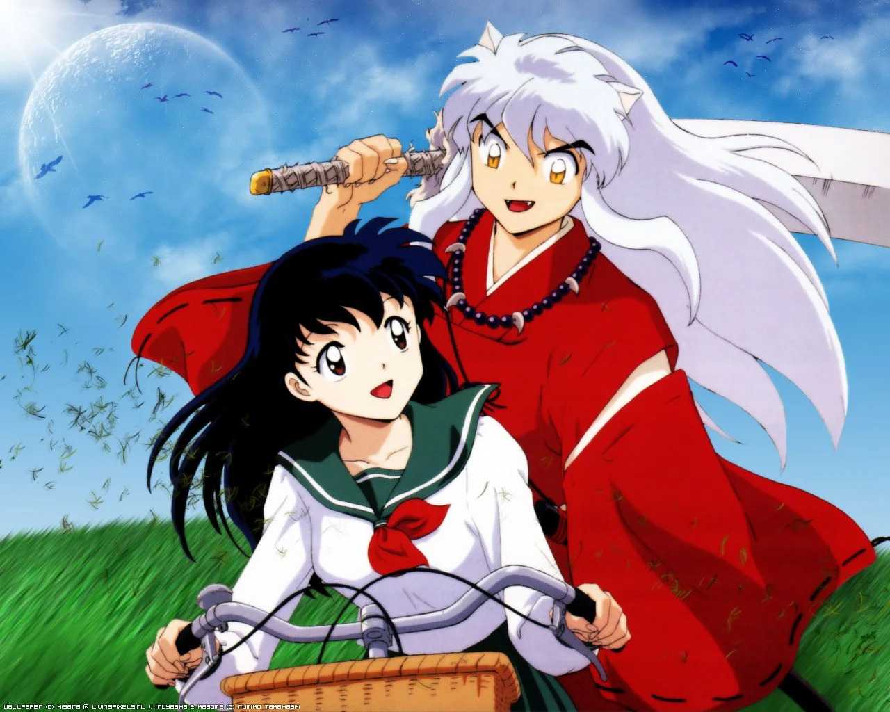 Inuyasha and Kagome Wallpaper 1 Inuyasha and Kagome Wallpaper 1