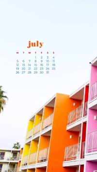 July 2021 Calendar Wallpaper 9