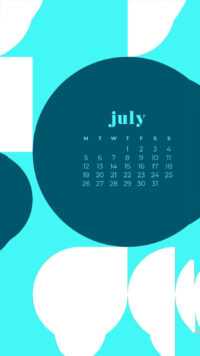 July 2021 Calendar Wallpaper 7