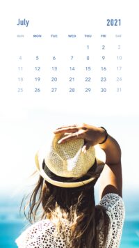 July Calendar 2021 Wallpaper 3