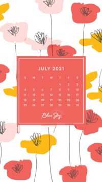 July Calendar Wallpaper 2021 2