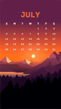July Calendar Wallpaper 2021 8