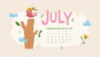 July Calendar Wallpaper Desktop 3