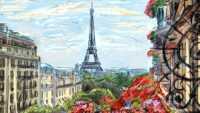 Paris Painting Wallpaper 8