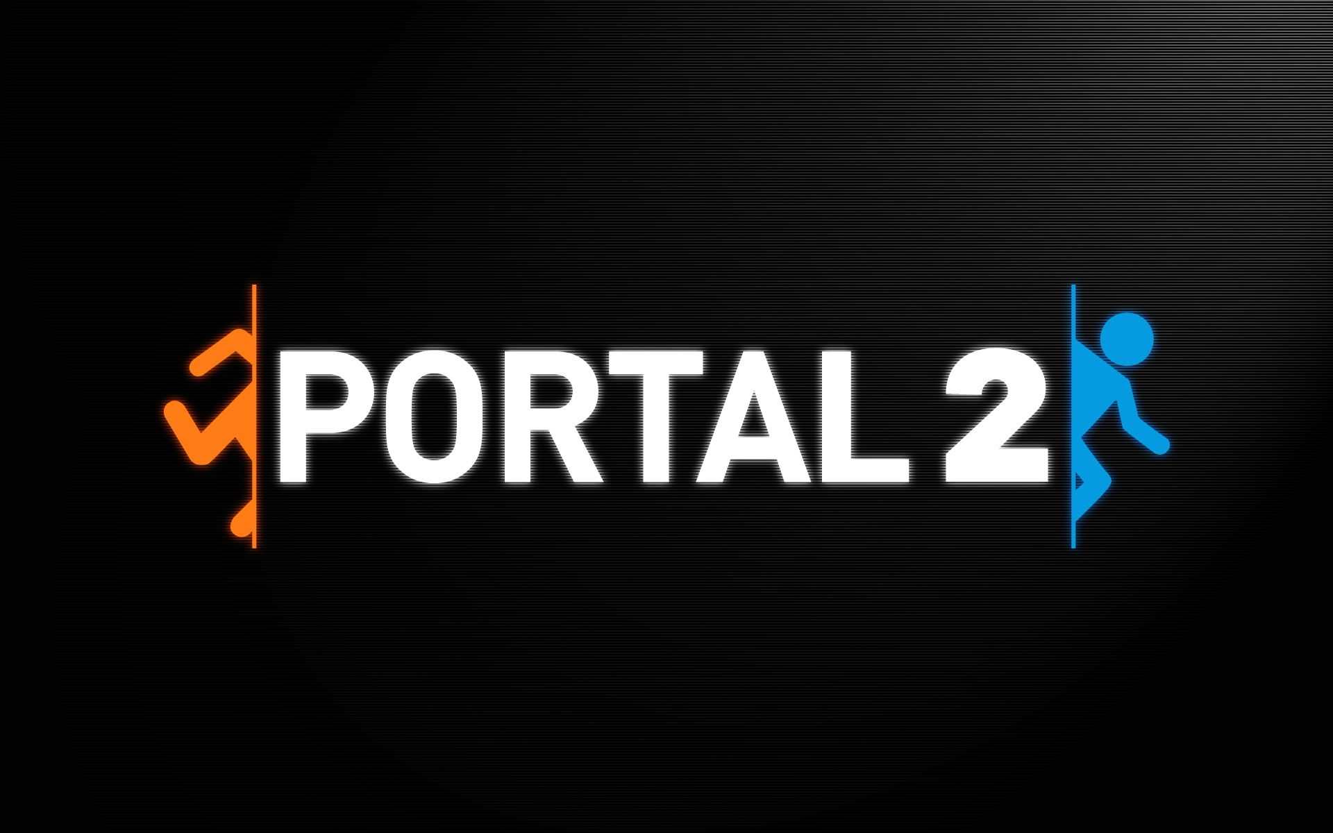 Portal 2 Logo Wallpaper 1