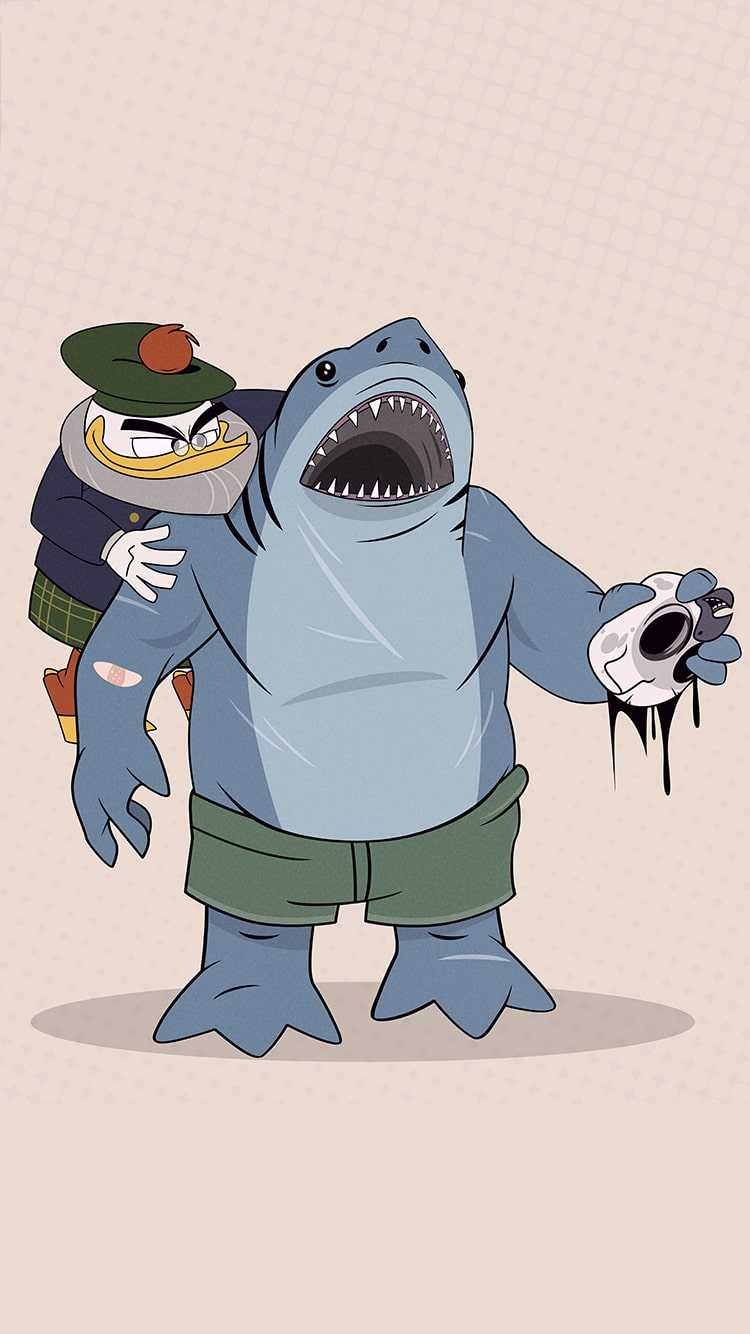 King Shark Background 1