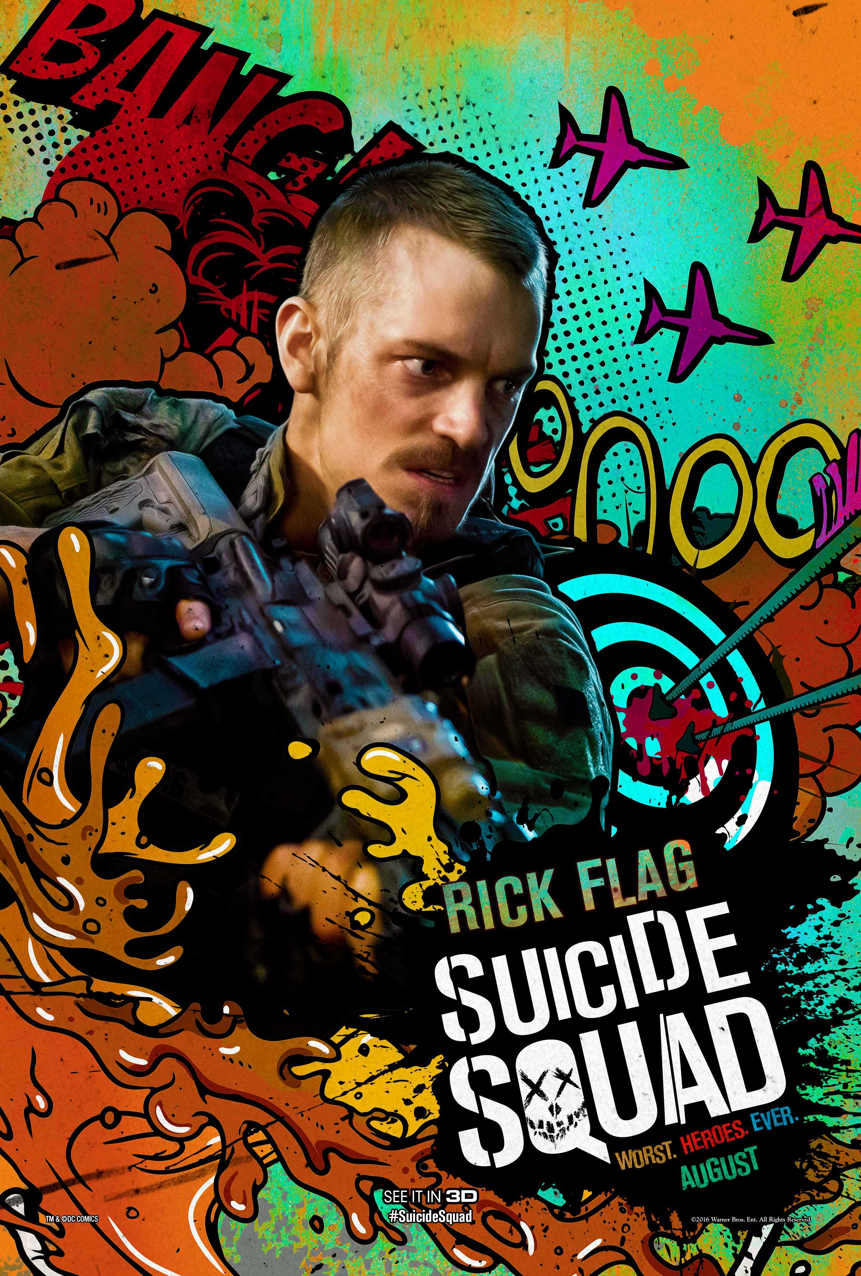 Rick Flag Suicide Squad Wallpaper 1
