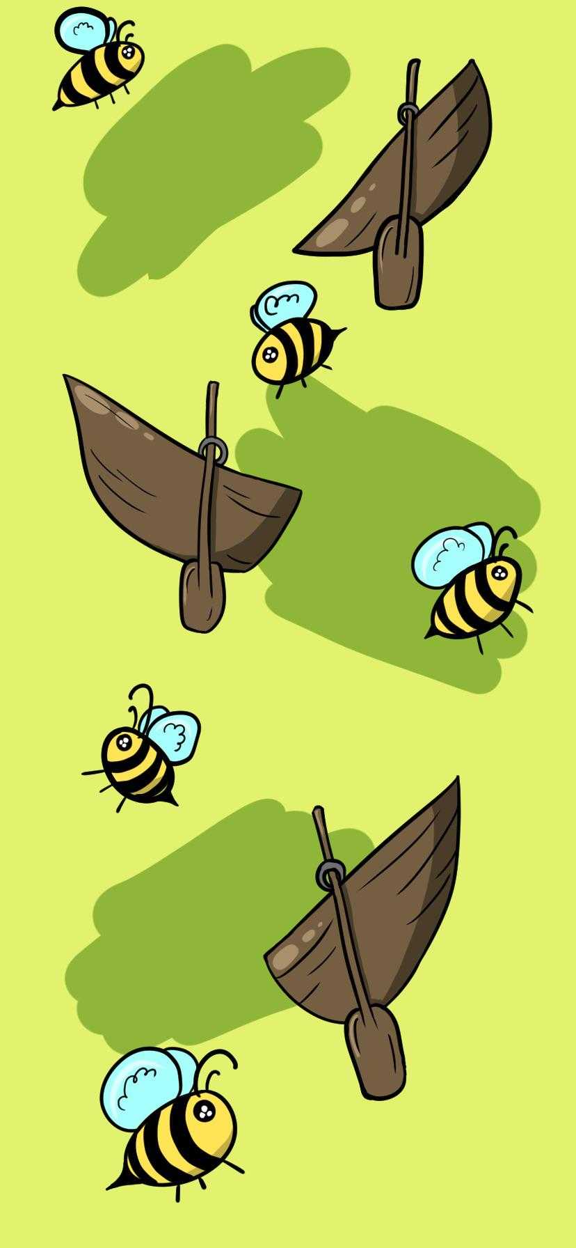 HD Bee Wallpaper 1