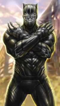 4K Black Panther Wallpaper 4
