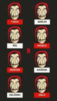 4K La Casa De Papel Wallpaper 1