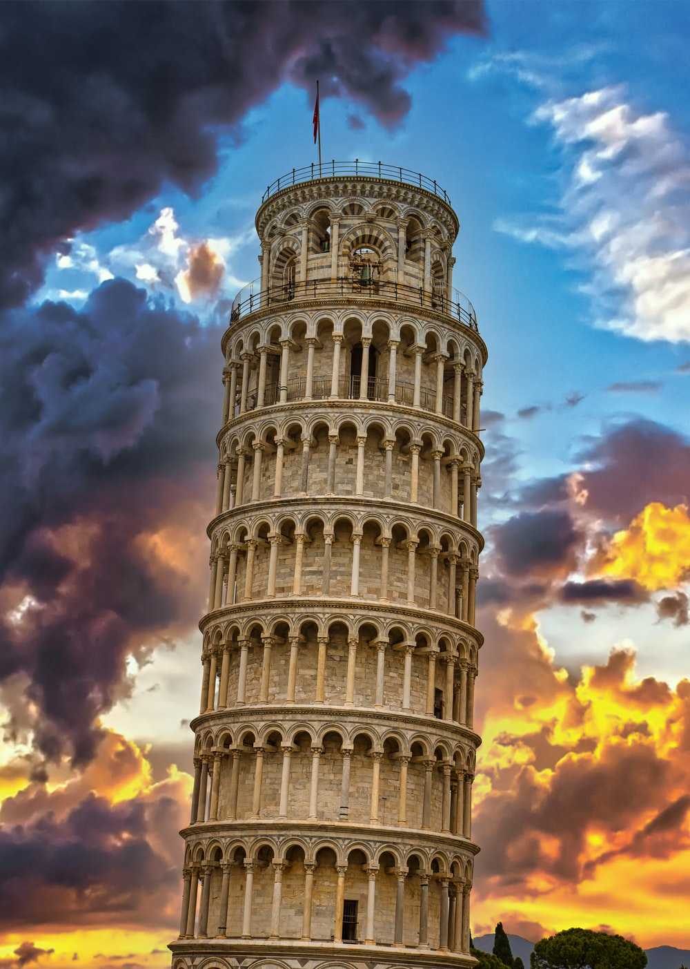 HD Pisa Tower Wallpaper 1