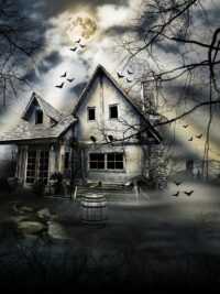 4K Haunted House Wallpaper 9