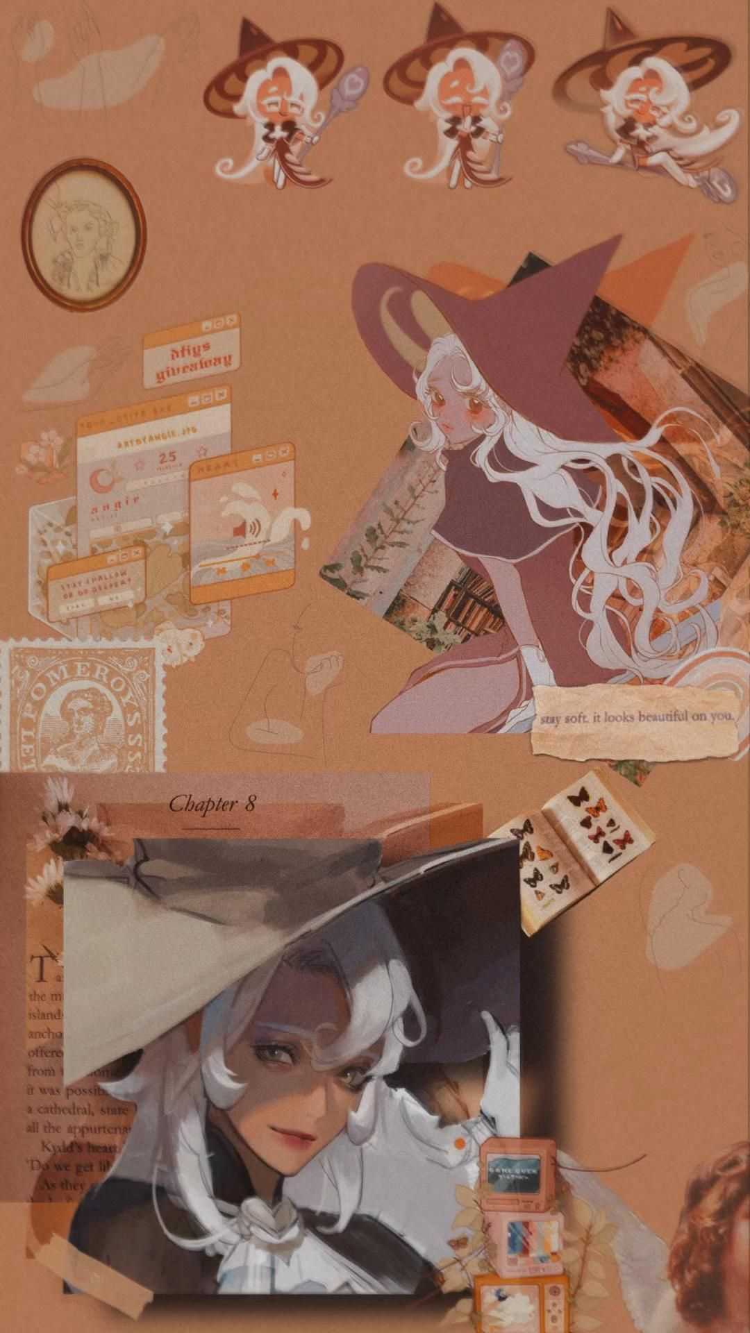 Latte Cookie Wallpaper 1 Latte Cookie Wallpaper 1