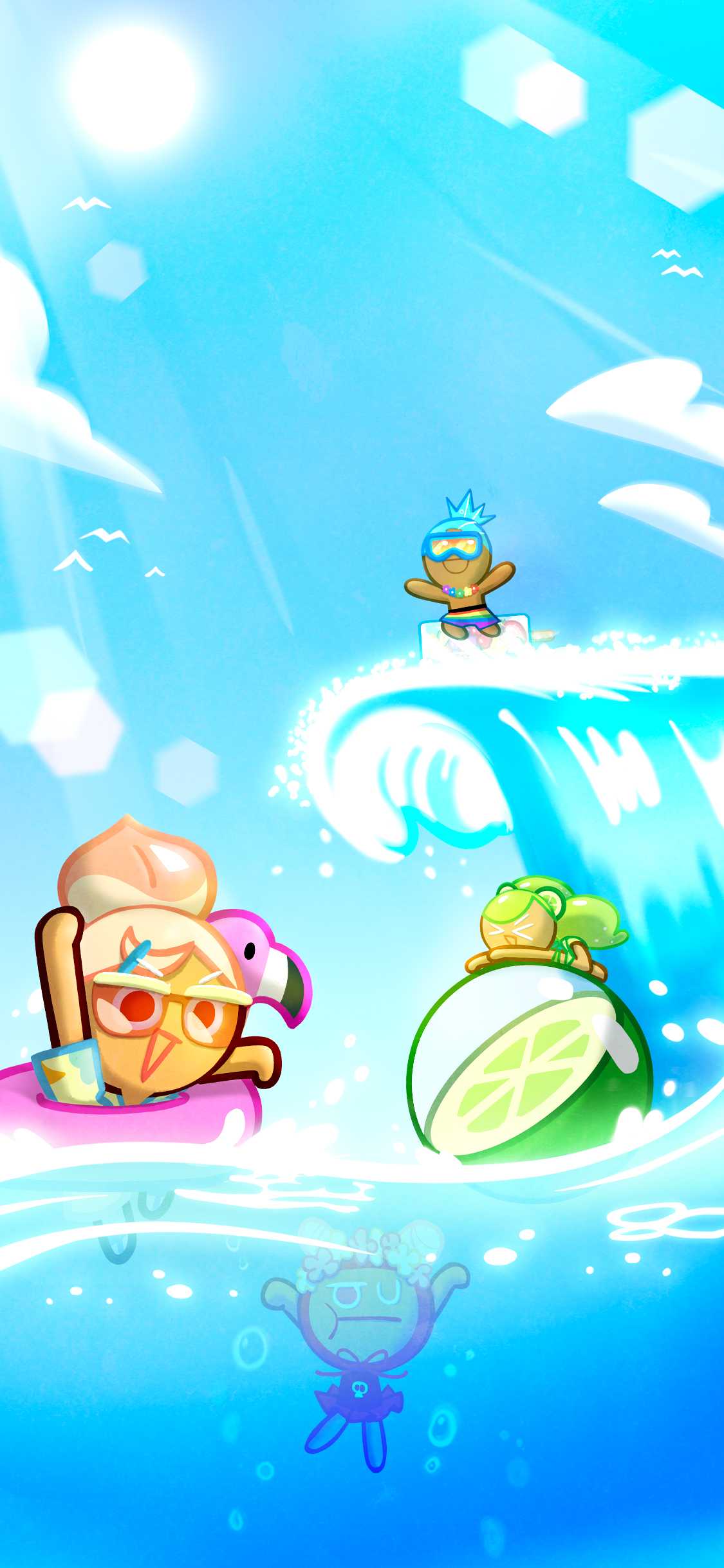 Latte Cookie Wallpaper 1 Latte Cookie Wallpaper 1