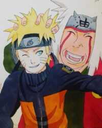 Jiraiya And Naruto Background 3