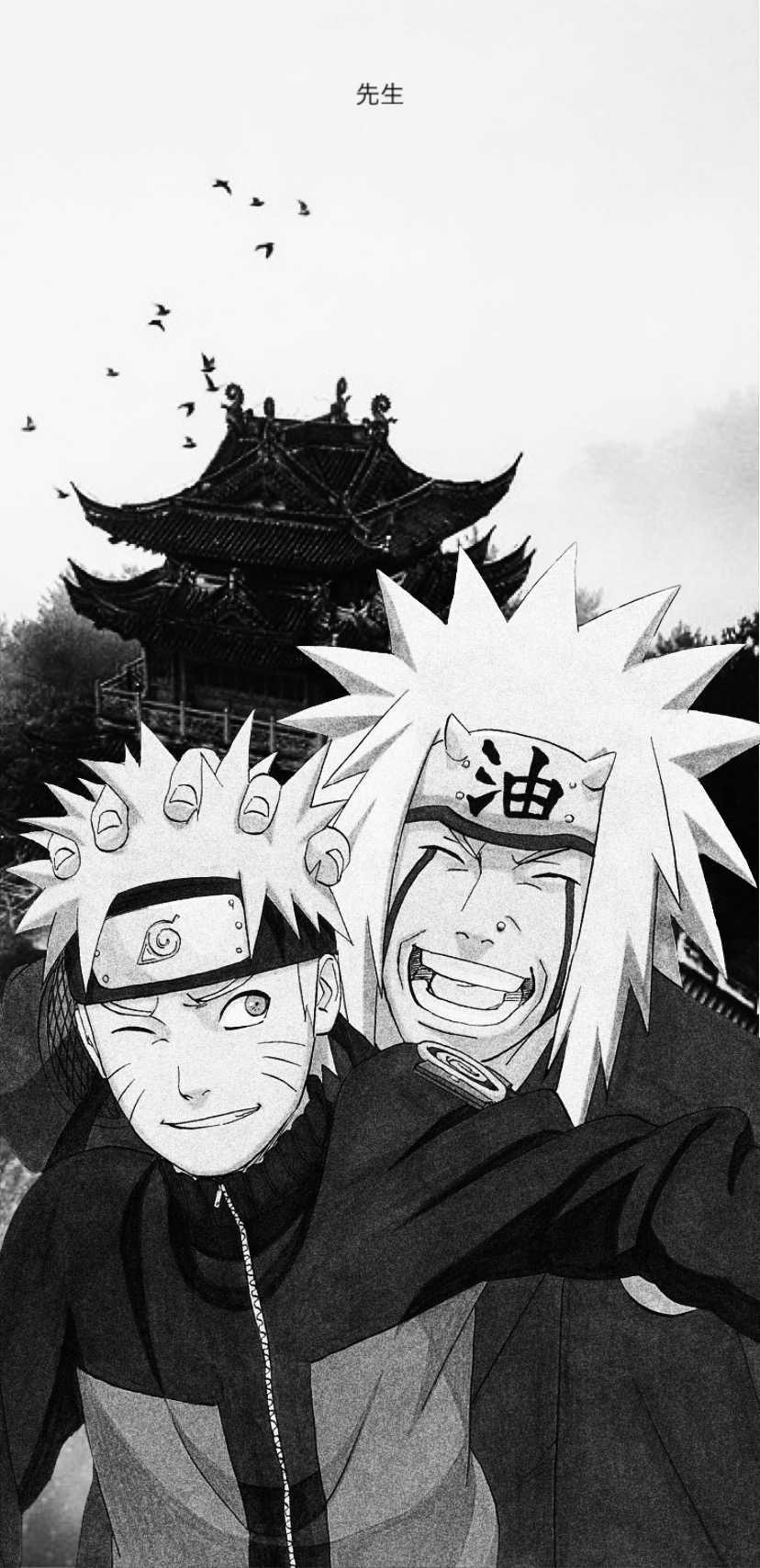 Jiraiya And Naruto Background 1