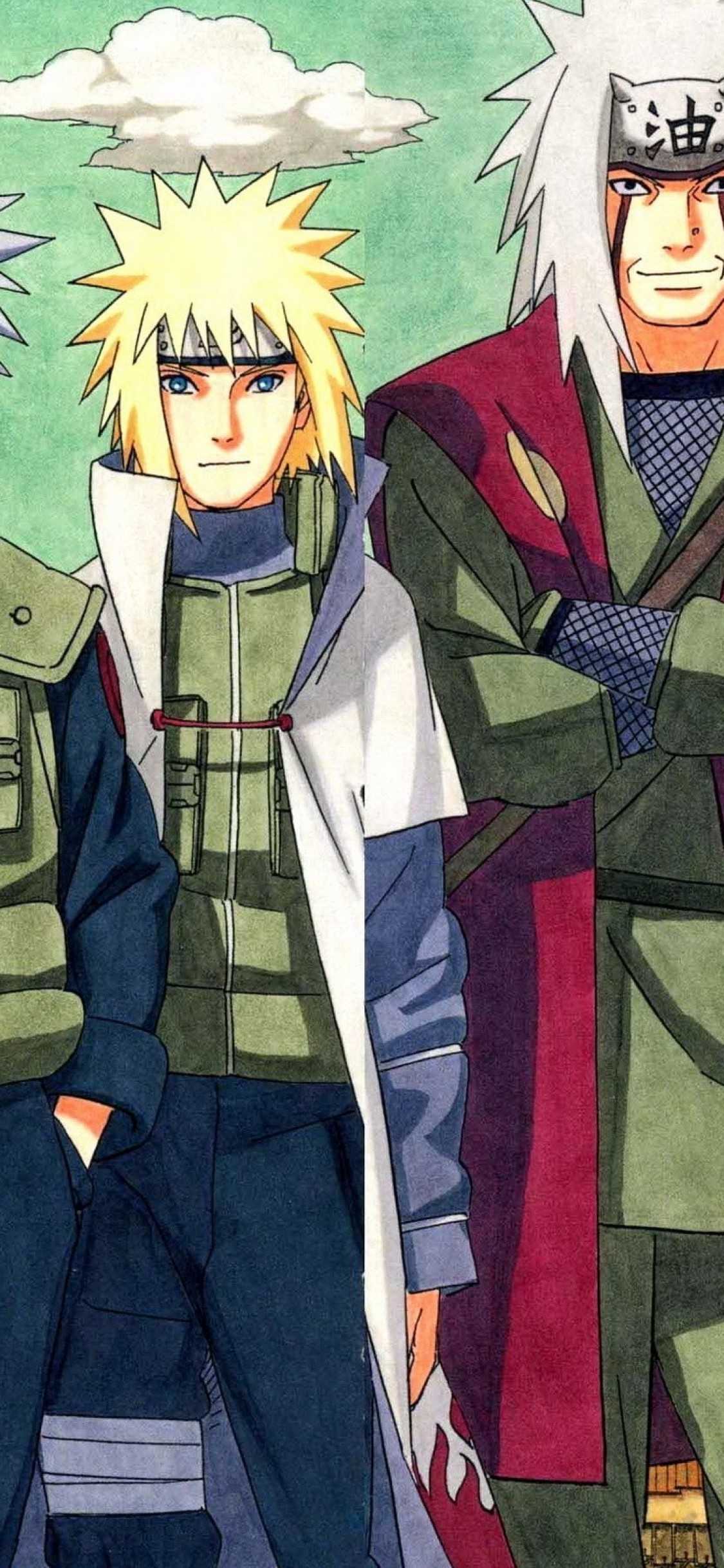 HD Jiraiya And Naruto Wallpaper 1