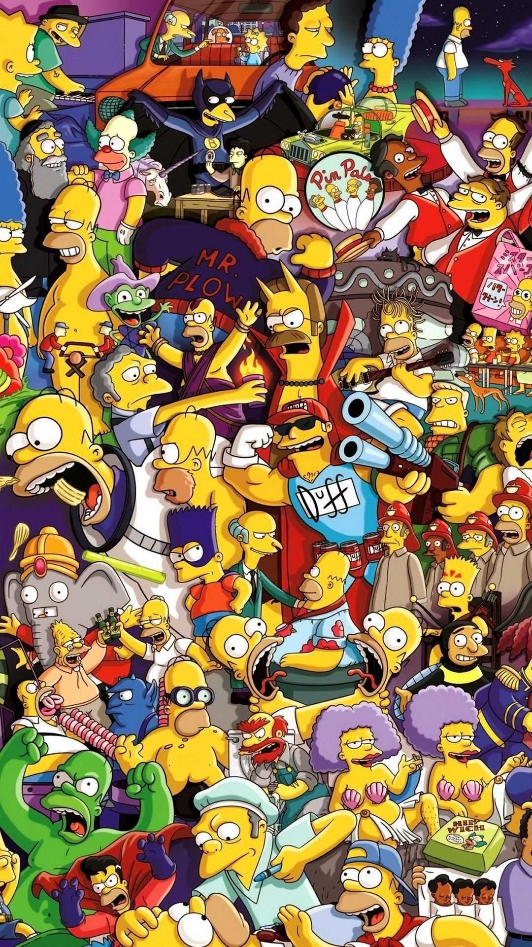 4K Simpsons Wallpaper 1