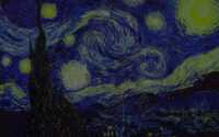 Desktop Starry Night Wallpaper 2