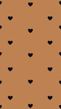 Brown Heart Wallpaper 7