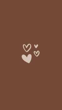 Brown Heart Wallpaper 3