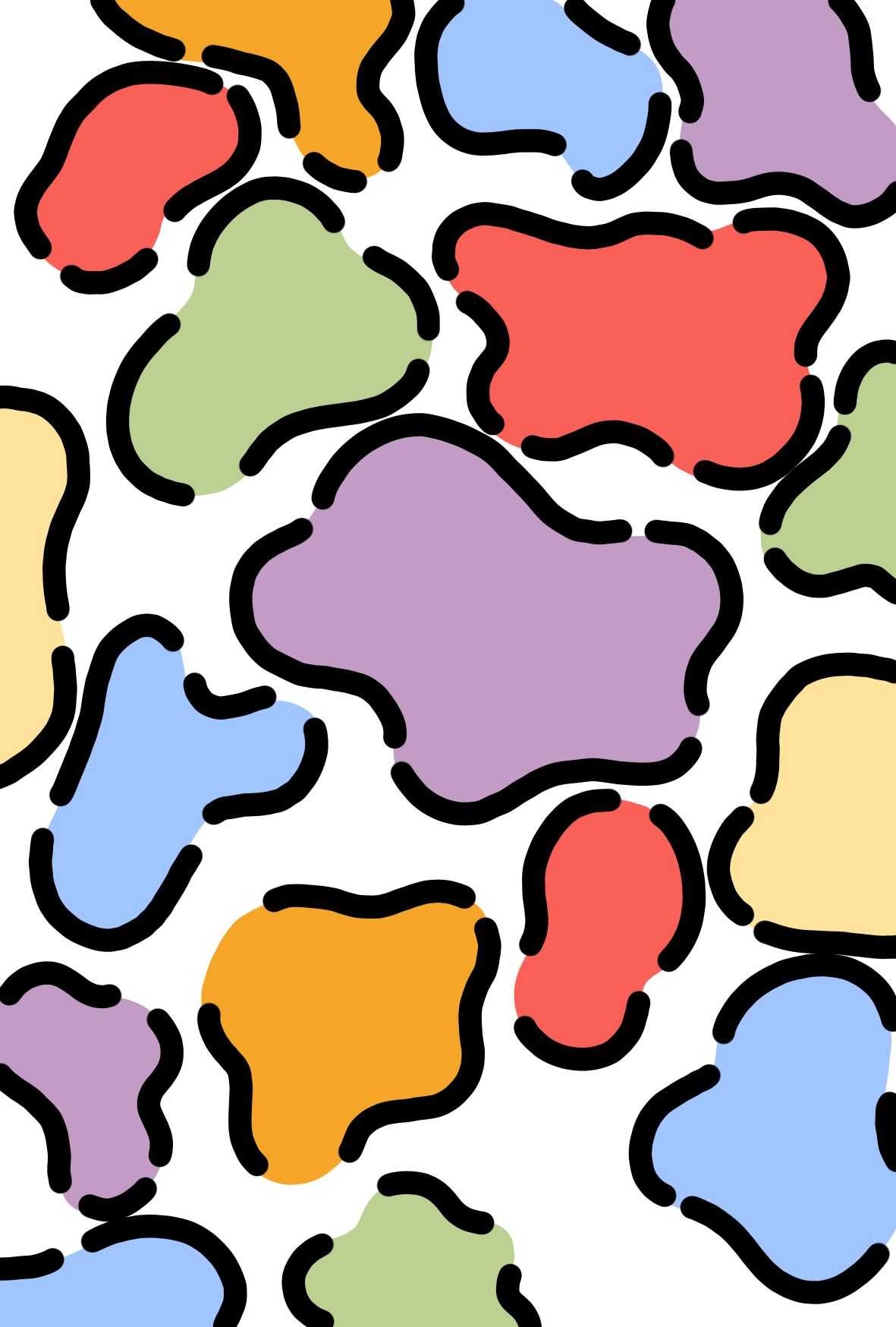 Colorful Cow Print Wallpaper - KoLPaPer - Awesome Free HD Wallpapers