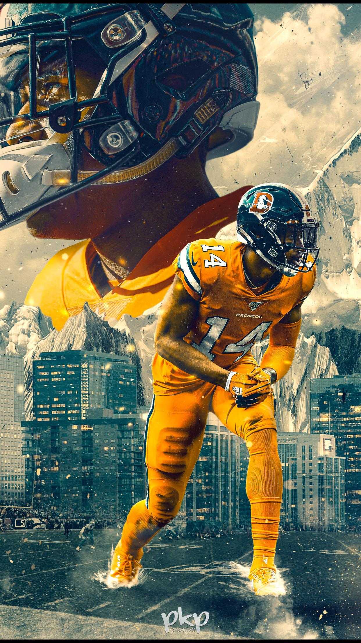 4K Denver Broncos Wallpaper 1