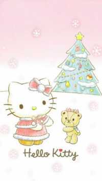 HD Hello Kitty Christmas Wallpaper 7