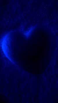 Blue Heart Wallpaper 3