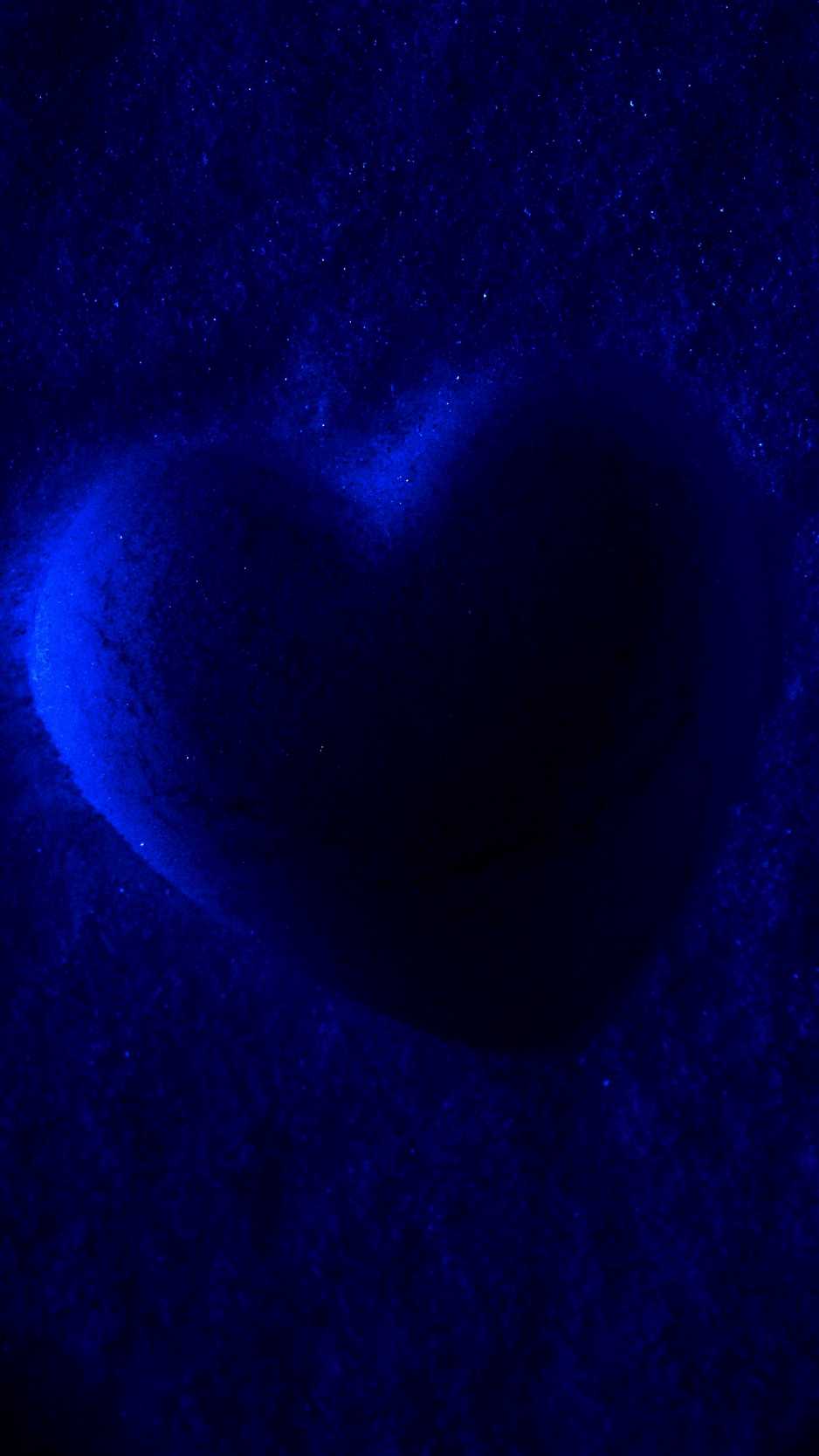 Blue Heart Wallpaper 1