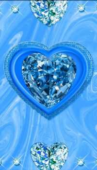 Blue Heart Wallpaper 9