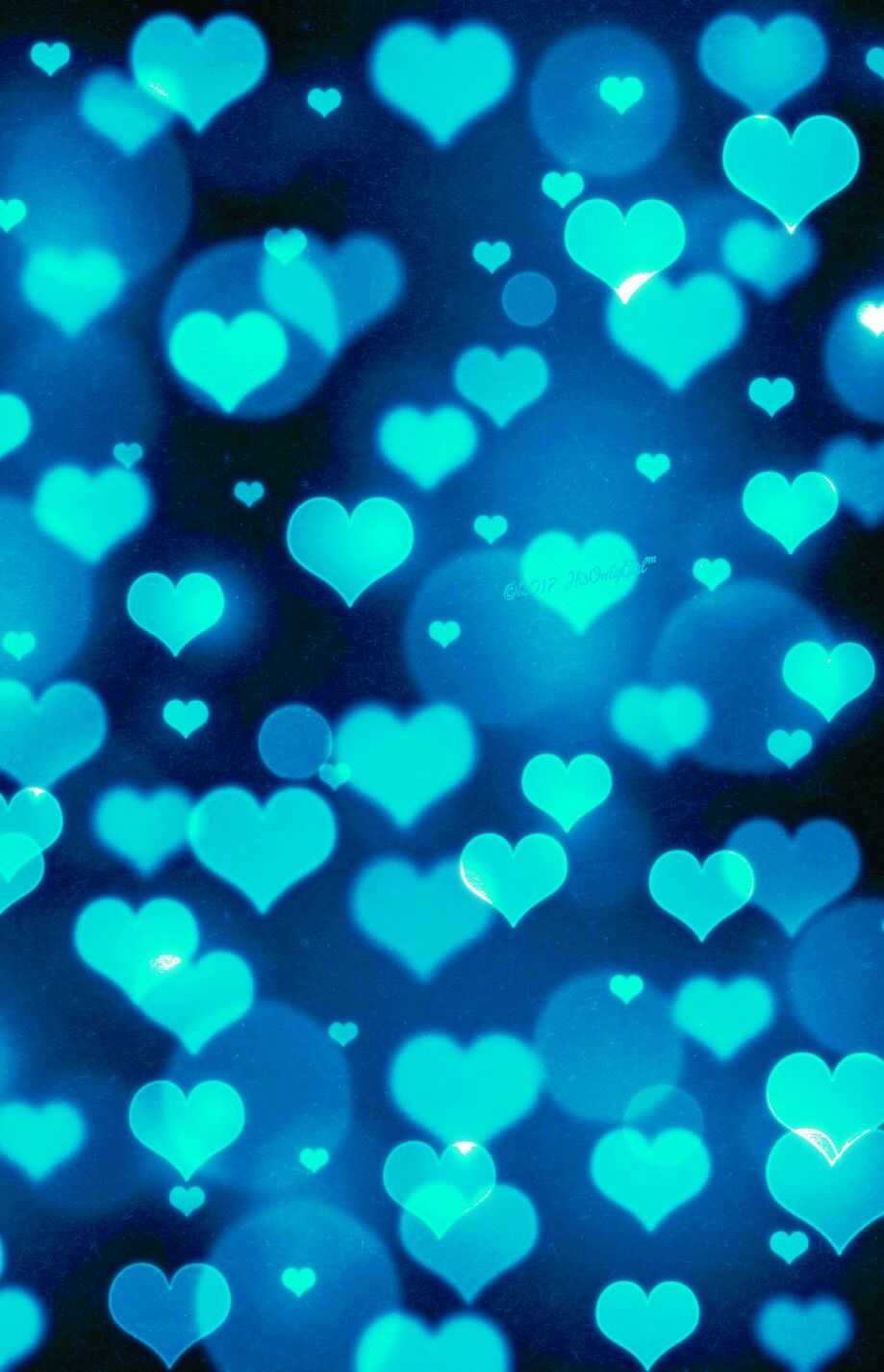 Blue Heart Wallpaper 1