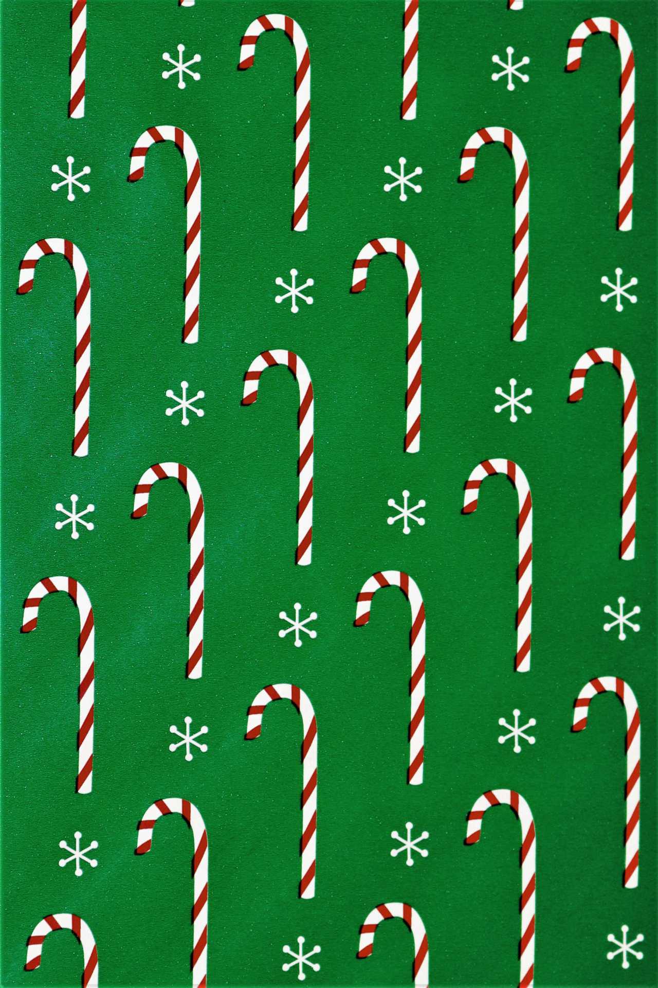 Candy Cane Wallpaper 1
