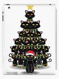 Christmas Cat Background 6
