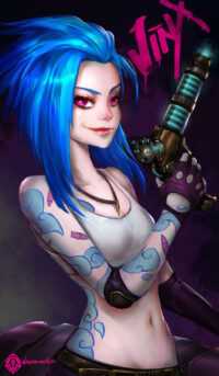Arcane Jinx Wallpaper 6
