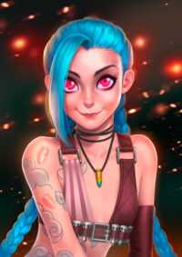 Arcane Jinx Wallpaper 7