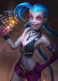 4K Arcane Jinx Wallpaper 4