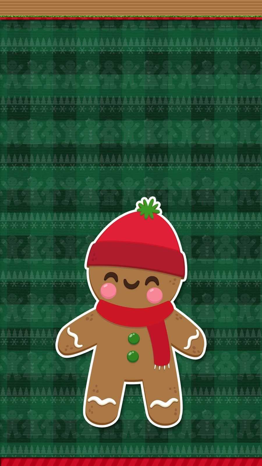 HD Gingerbread Man Wallpaper 1