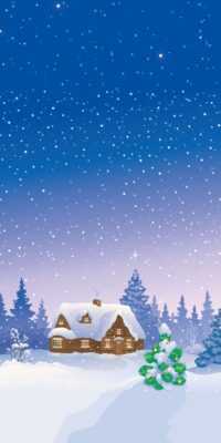 Snowy Christmas Wallpaper 4