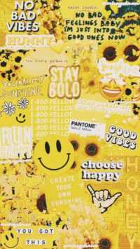 Yellow Aesthetic Wallpaper 4