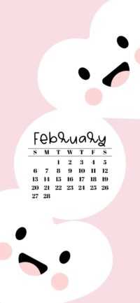 2022 February Calendar Wallpaper 8