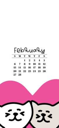 February 2022 Calendar Wallpaper 3