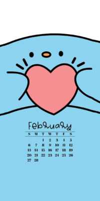 February 2022 Calendar Wallpaper 2