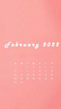 February Calendar Wallpaper 2022 3